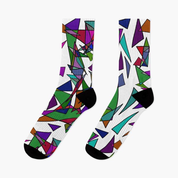 Item preview, Darker Multicolor Shards designed and sold by janraydesigns.