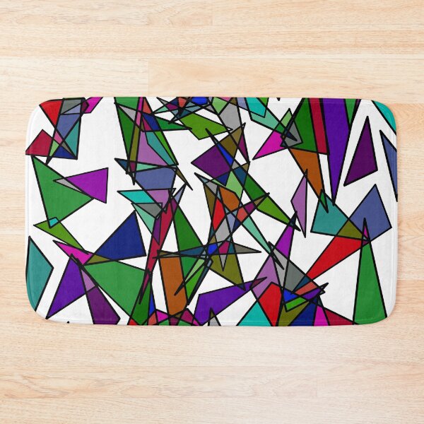 Item preview, Darker Multicolor Shards designed and sold by janraydesigns.