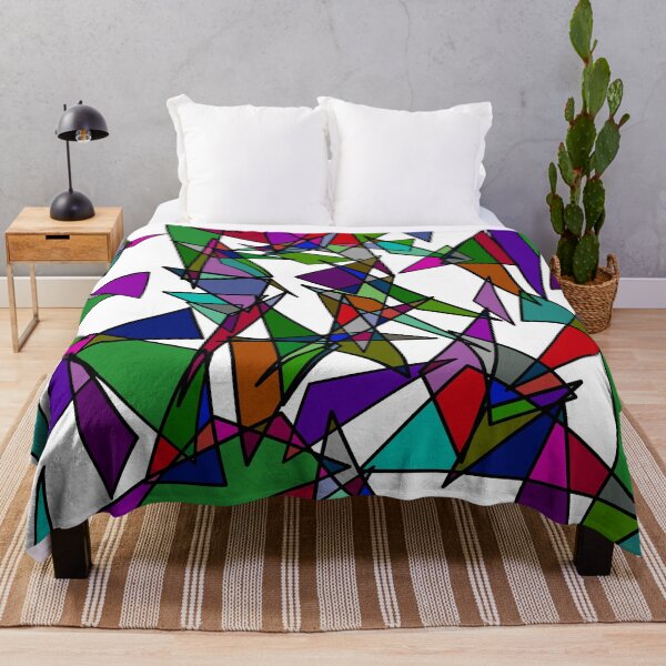Item preview, Darker Multicolor Shards designed and sold by janraydesigns.
