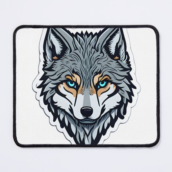 Item preview, wolf head designed and sold by novmasao.