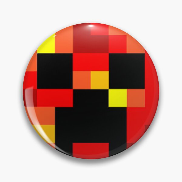 Item preview, A Face Pixel Fire Skin Art designed and sold by Angellisa.
