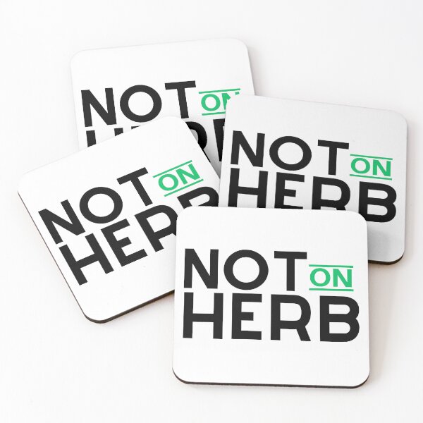 Item preview, Not On Herb - Funny Pun Design designed and sold by thadieWorks.