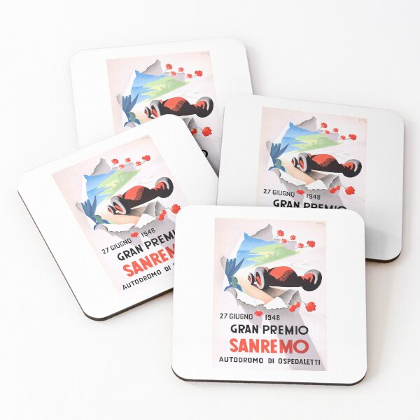 Item preview, 1948 SAN REMO Italian Grand Prix Racing Poster designed and sold by retrographics.