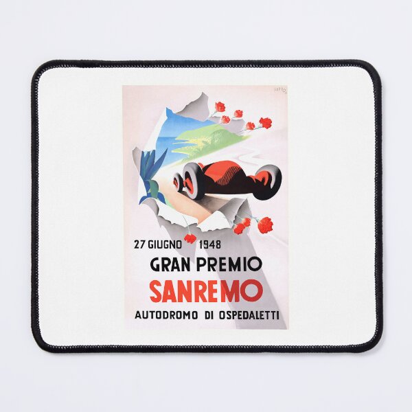 Item preview, 1948 SAN REMO Italian Grand Prix Racing Poster designed and sold by retrographics.