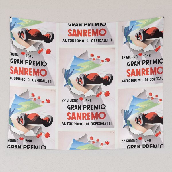 Item preview, 1948 SAN REMO Gran Premio de Italia Racing Póster designed and sold by retrographics.