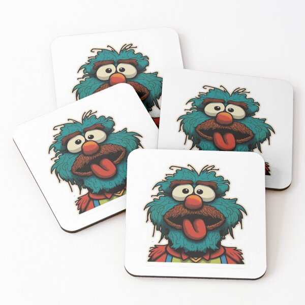 Item preview, crazy muppet with tongue out  designed and sold by BestsellerCom.
