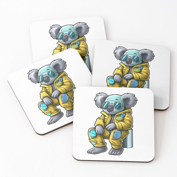 Item preview, Koala Wearing Cool Yellow Outfit designed and sold by STrongUP.
