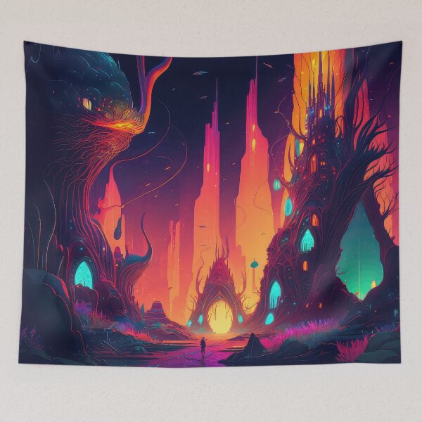 Item preview, Mesmerizing Psychedelic World designed and sold by SeedDesign.