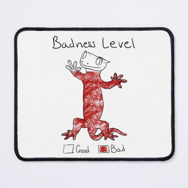 Item preview, Crested Gecko Badness Level designed and sold by Dulcimer17.