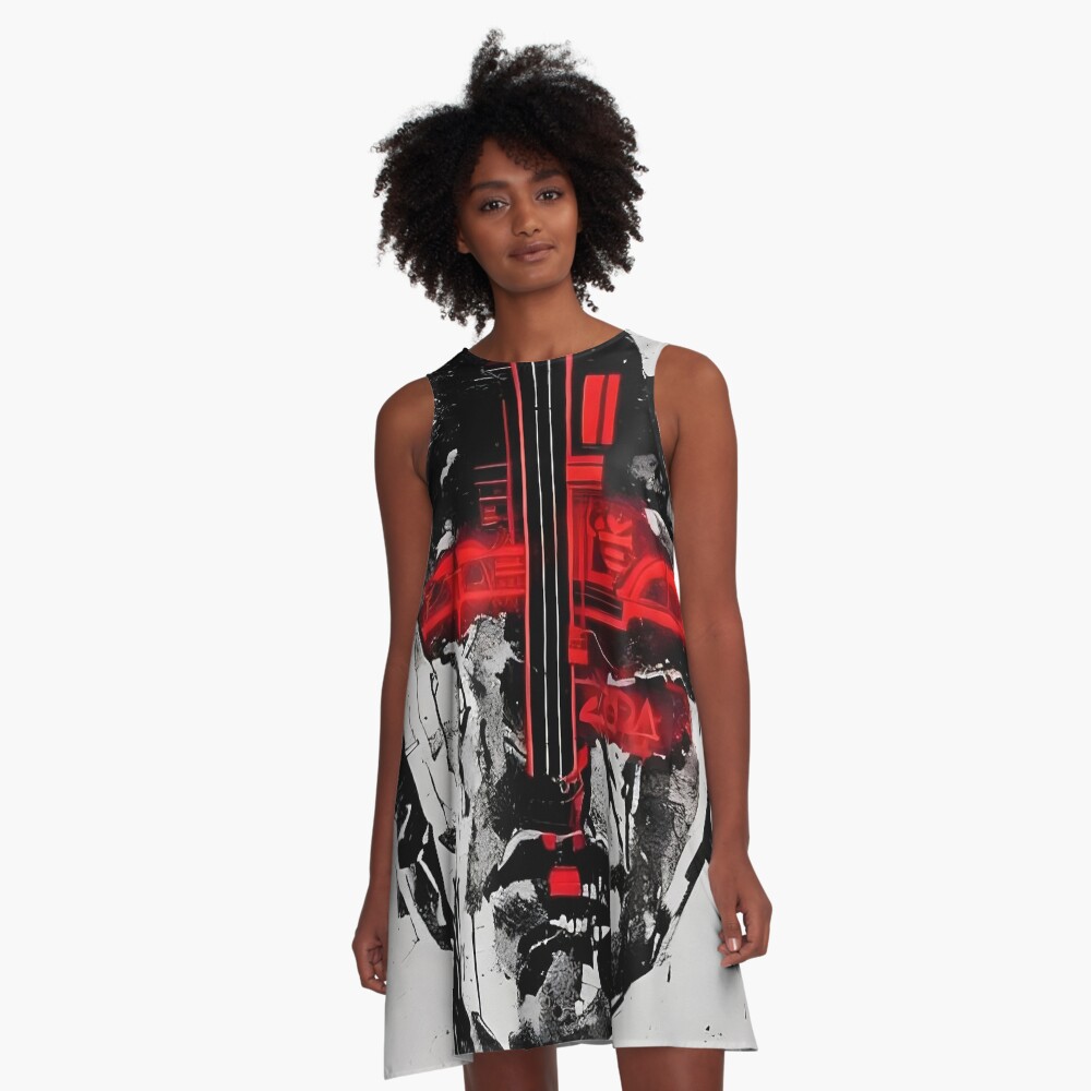Item preview, A-Line Dress designed and sold by StudioDestruct.