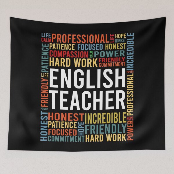 Item preview, Funny english teacher saying: english teacher words gift designed and sold by alaechamlal.