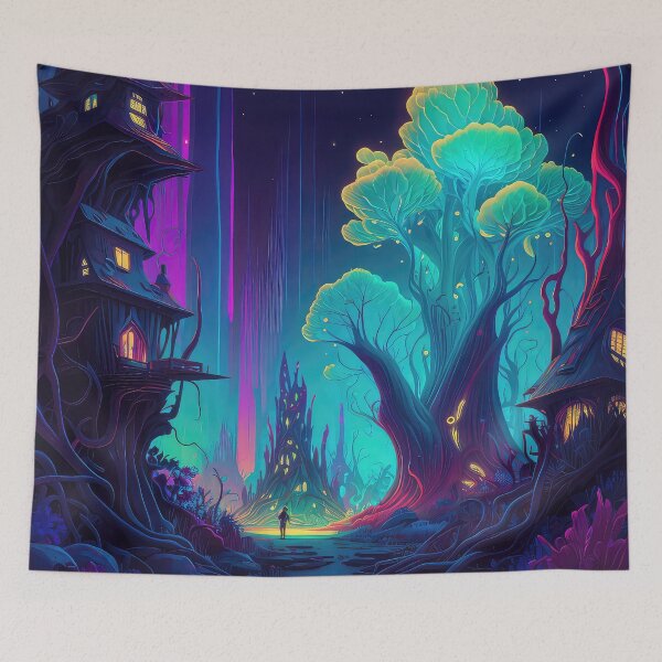 Artikelvorschau, Mesmerizing Psychedelic World entworfen und verkauft von SeedDesign.