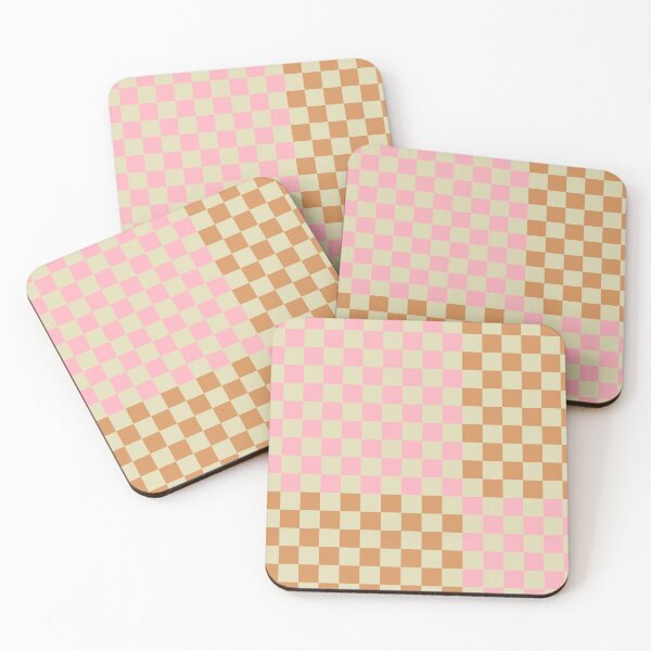 Item preview, Beach Picnic | Savanna & Baby Pink Checkerboard  designed and sold by nattiedups.