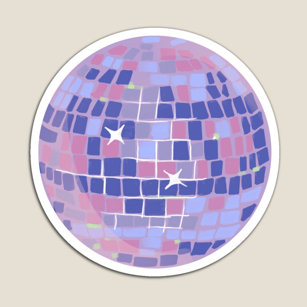 Disco me Sticker for Sale by caitee357