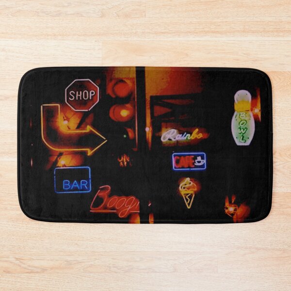 Item preview, Neon Lights Window Display City Life designed and sold by glowvim.