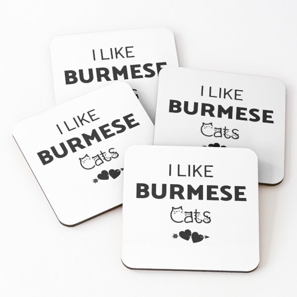 Item preview, I Like Burmese Cats designed and sold by inspireartistry ⭐⭐⭐⭐⭐.