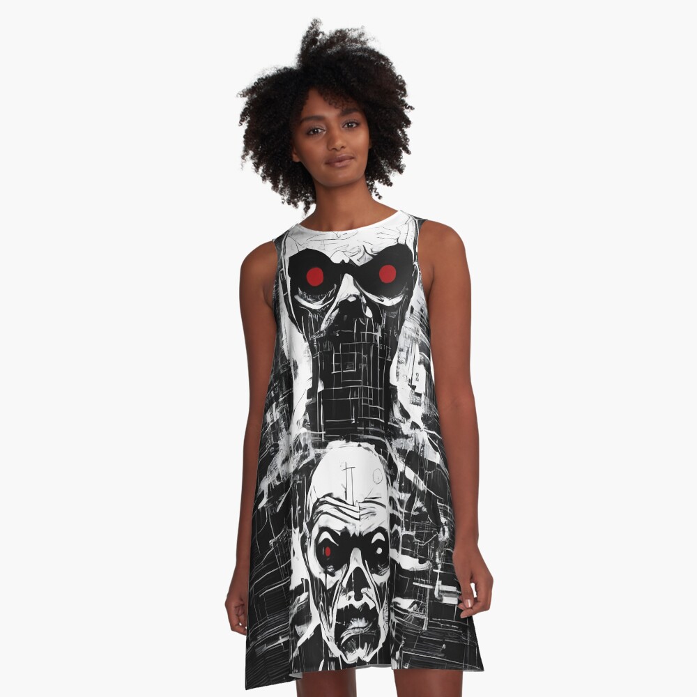 Item preview, A-Line Dress designed and sold by StudioDestruct.