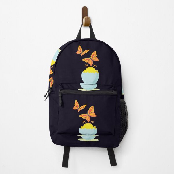 Item preview, Easter: Baby Chick Upside Down in Cracked Egg, Butterflies! designed and sold by TaraTs.