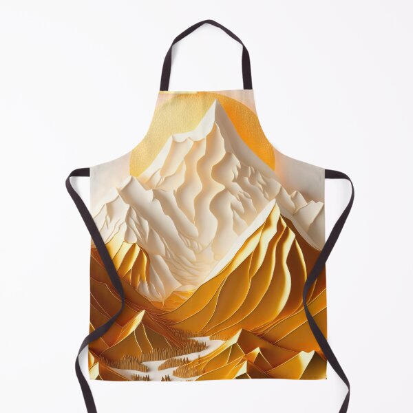 Item preview, Paper quilling - Annapurna mountain range during golden hour designed and sold by UmagineArts.