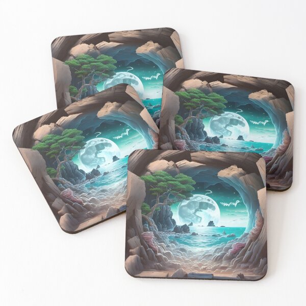 Item preview, moon on the beach designed and sold by novmasao.