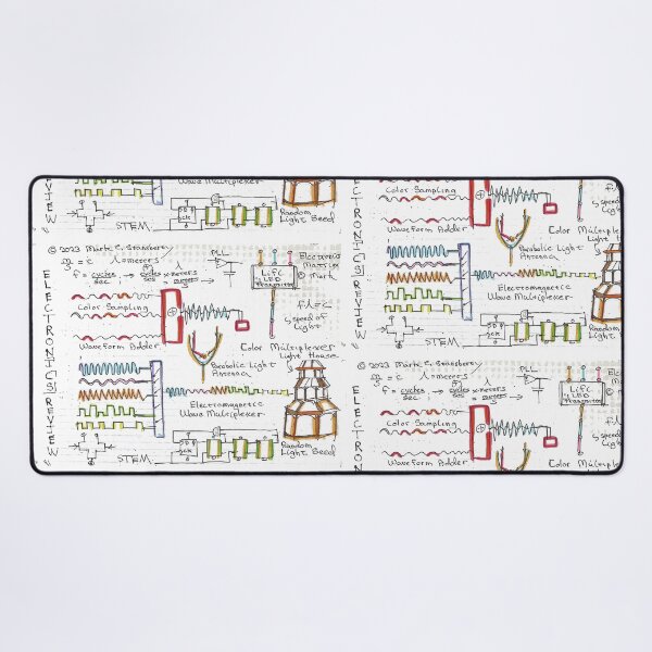 Item preview, Light Electronics Notes,  The Next Frontier, The ElectronicsMatrix March 2023 designed and sold by Mark Stansberry.