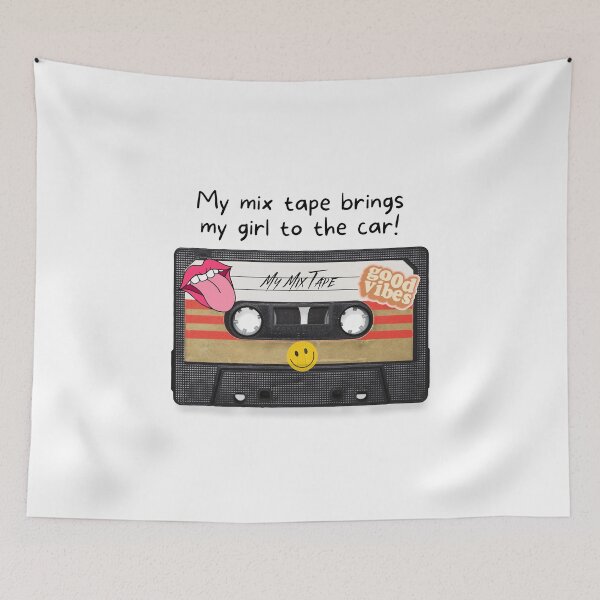 Item preview, My mix tape brings my girl to the car! designed and sold by CHADHAIR.