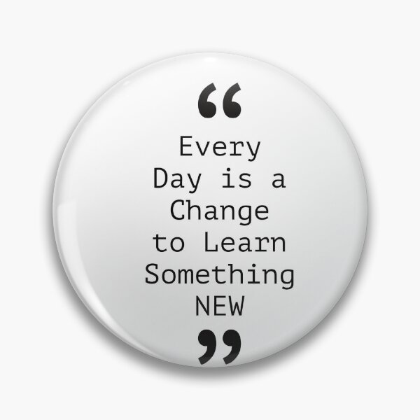 Item preview, every day is a change to learn something new designed and sold by Vintage Vibe Studio.