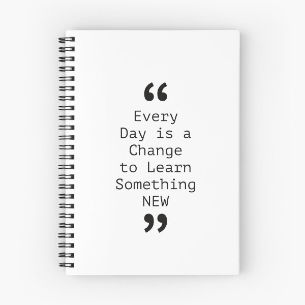 Item preview, every day is a change to learn something new designed and sold by Vintage Vibe Studio.