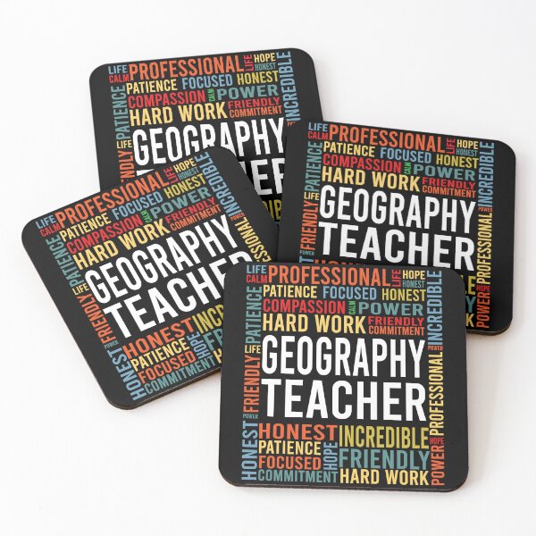 Item preview, Funny geography teacher saying: geography teacher words gift designed and sold by alaechamlal.