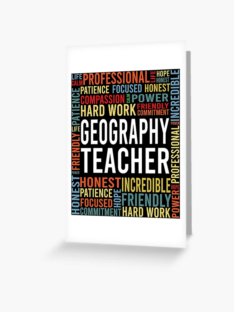 The Geography Teacher's Pen - Funny Teacher Gift, Zazzle