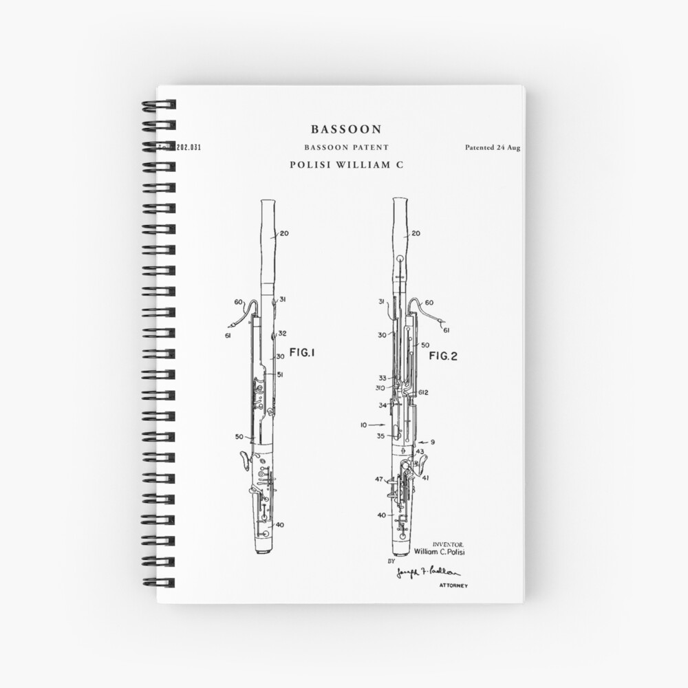 Item preview, Spiral Notebook designed and sold by Vintago.