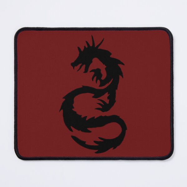 Item preview, Black Dragon Abstract Design Distorted Tattoo designed and sold by kattakitty.