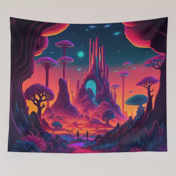 Item preview, Mesmerizing Psychedelic World designed and sold by SeedDesign.