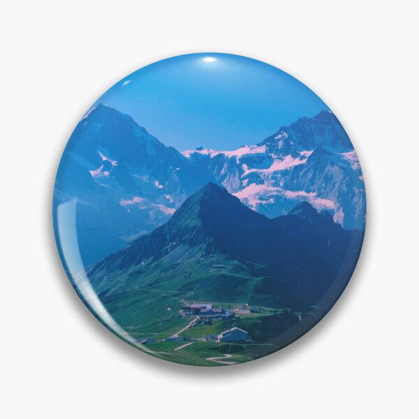 Item preview, Wengen Mountain View x Hot Pink designed and sold by HoundDesign.