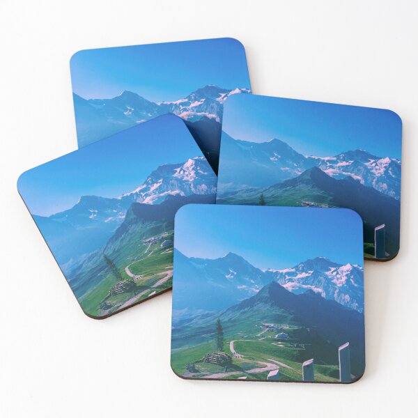 Item preview, Wengen Mountain View x Hot Pink designed and sold by HoundDesign.