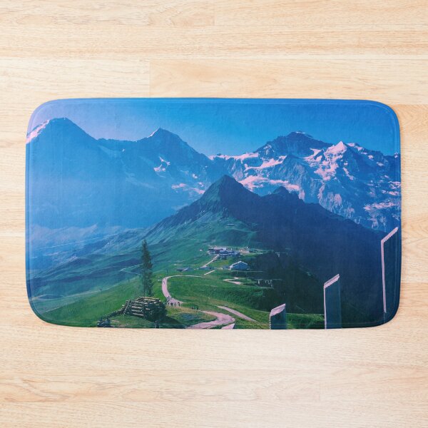 Item preview, Wengen Mountain View x Hot Pink designed and sold by HoundDesign.