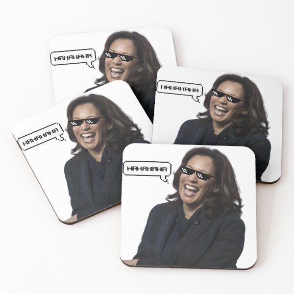 Item preview, Kamala Harris Laughing Meme designed and sold by jsetow.