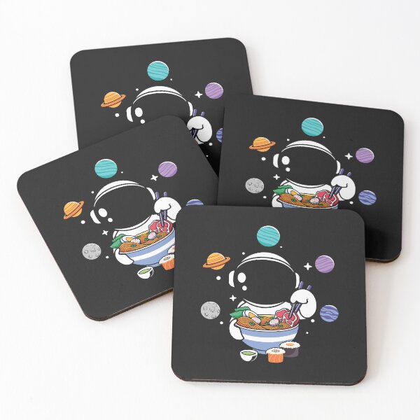 Item preview, spaceman astronaut eating ramen designed and sold by aprilsims.