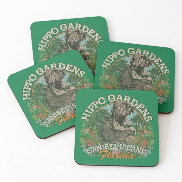 Item preview, Sanibel Island Hippo Gardens 1963 designed and sold by AstroZombie6669.