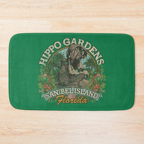 Item preview, Sanibel Island Hippo Gardens 1963 designed and sold by AstroZombie6669.