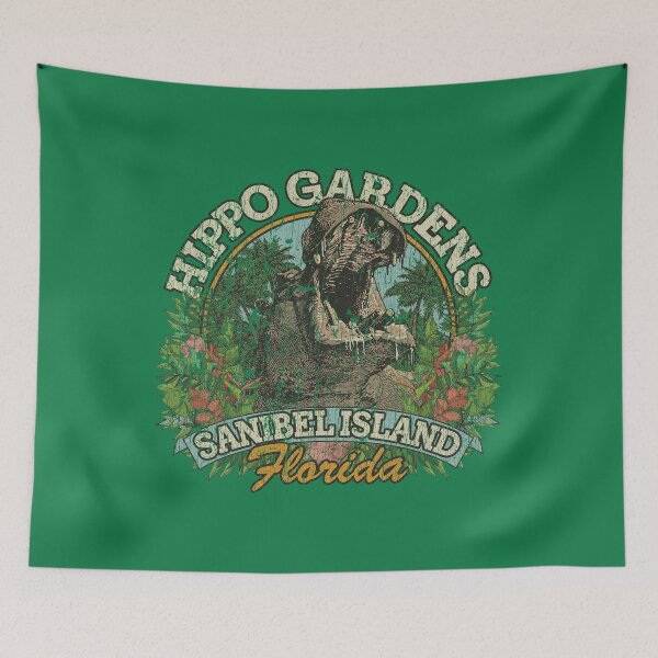 Item preview, Sanibel Island Hippo Gardens 1963 designed and sold by AstroZombie6669.