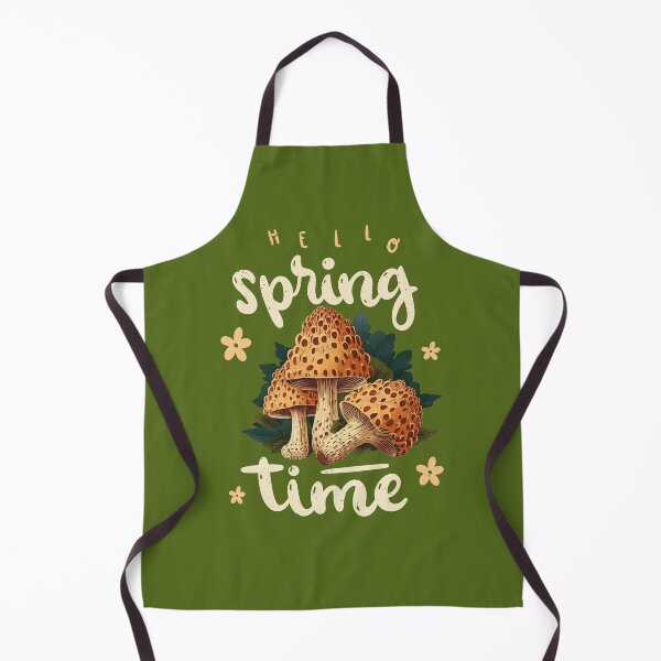 Item preview, Hello Spring Times - Morel Mushroom Lovers designed and sold by Vintagearea.