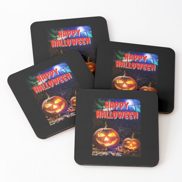 Item preview, Happy Halloween Jack O' Lanterns designed and sold by teewearstyle.