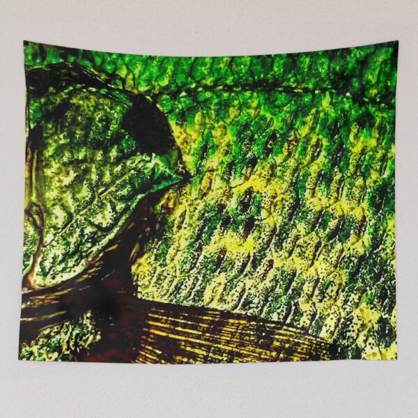 Item preview, Green Crappie Skin designed and sold by CJRPics.