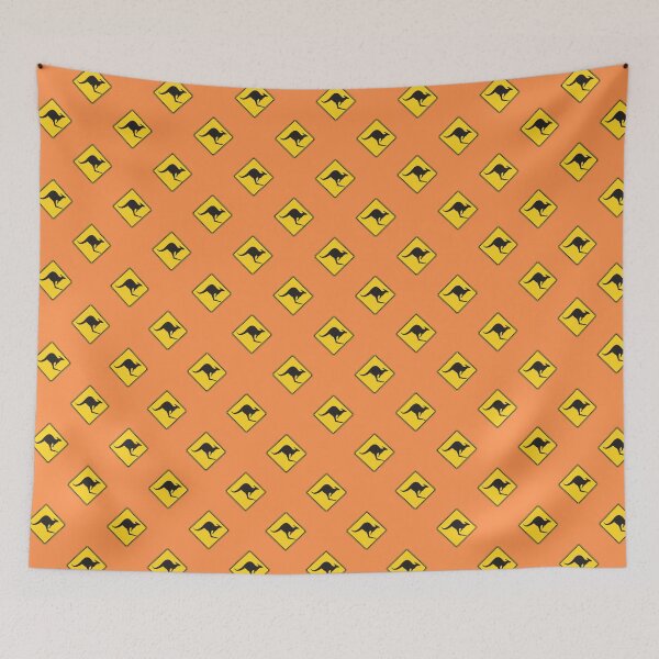 Item preview, Kangaroo - Orange designed and sold by Ashleigh Bell.