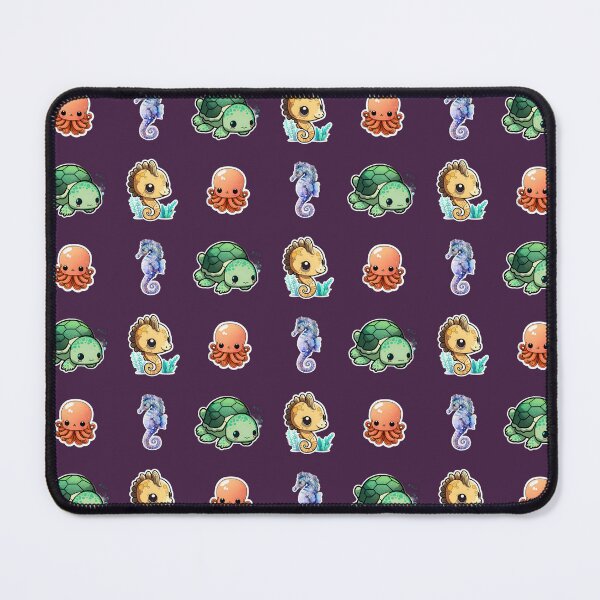Item preview, 4 Cute Drawings of Sea Animals designed and sold by beluxe.