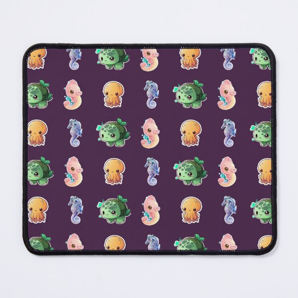 Item preview, 4 Cute Drawings of Sea Animals designed and sold by beluxe.