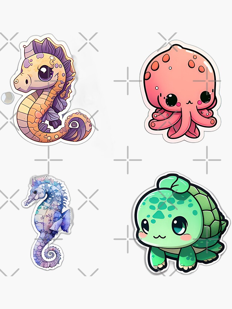 Cartoon Sea Creatures png images | PNGWing