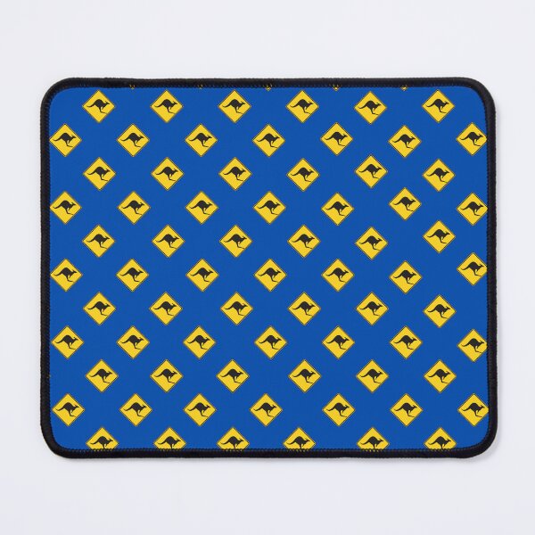 Item preview, Kangaroo - Dark Blue designed and sold by Ashleigh Bell.