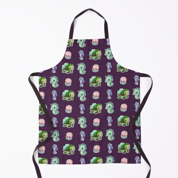 Item preview, Cute Drawings of Sea Animals designed and sold by beluxe.